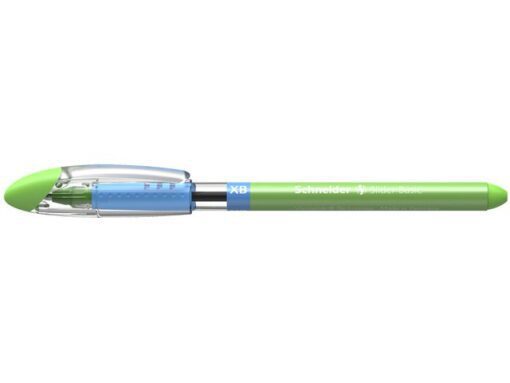 Balpen Schneider Slider Basic XB 1,4mm kogelbreedte         lichtgroen