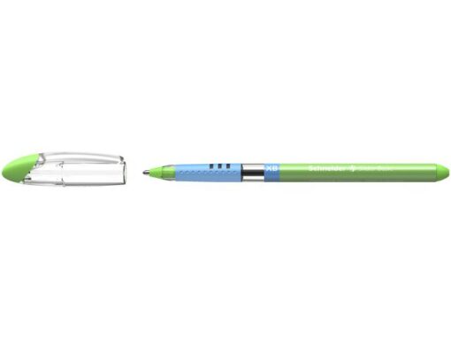 Balpen Schneider Slider Basic XB 1,4mm kogelbreedte         lichtgroen