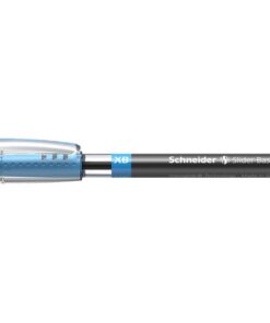 de Schneider slider Basic XB en de Slider Rave beide in de kleur zwart. De Slider Basic XB Balpen met innovatief ViscoGlide-Technologie voor soepelschrijvend schrift. Een soepel intensief schrift