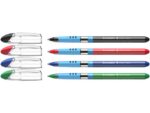 Balpen Schneider Slider Basic XB etui a 4 stuks w.v. 1      gratis
