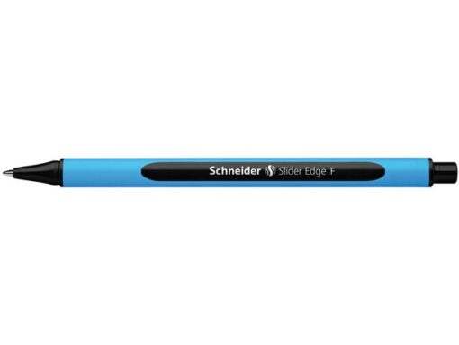 Balpen Schneider Slider Edge F 0,7mm zwart