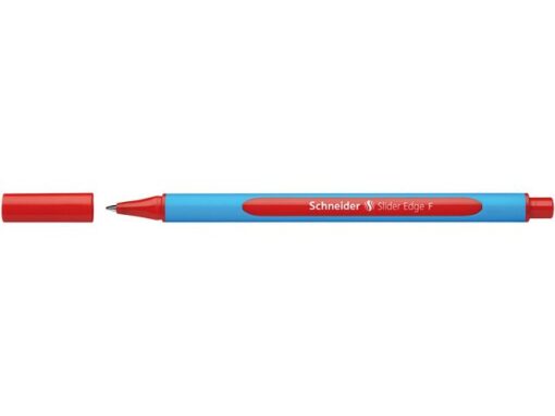 Balpen Schneider Slider Edge F 0,7mm rood