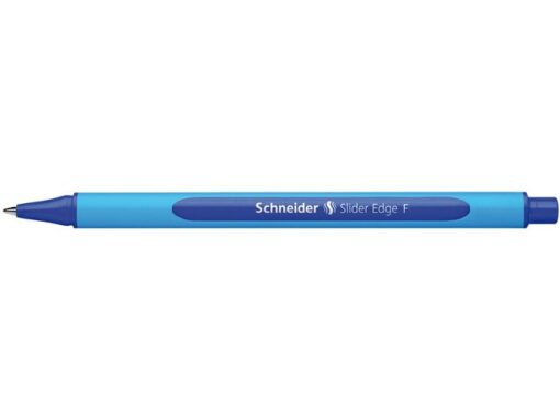 Balpen Schneider Slider Edge F blauw doos 10 stuks