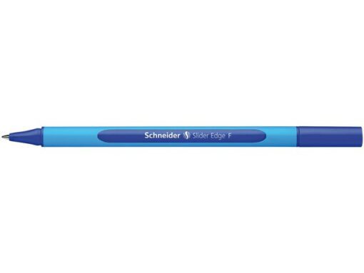 Balpen Schneider Slider Edge F blauw doos 10 stuks