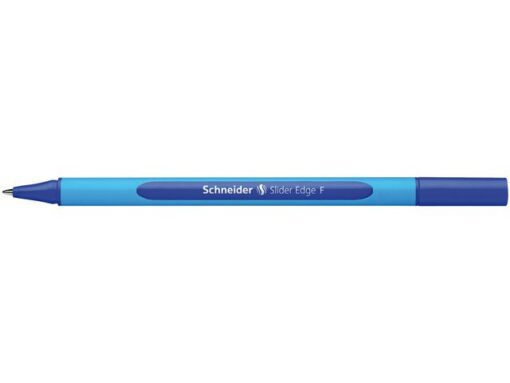 Balpen Schneider Slider Edge F 0,7mm blauw