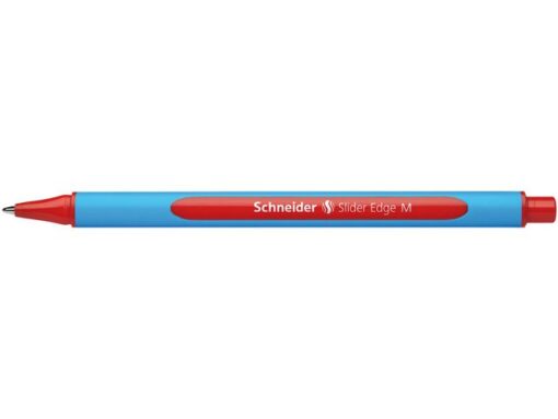 Balpen Schneider Slider Edge M 1,0mm rood