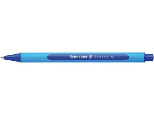 Balpen Schneider Slider Edge M 1,0mm blauw