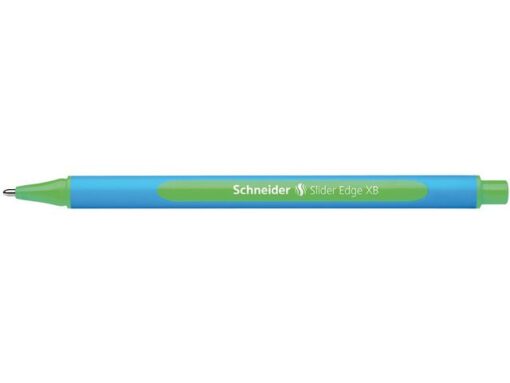 Balpen Schneider Slider Edge XB groen doos 10 stuks