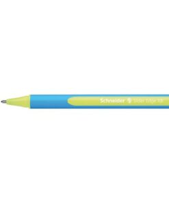 ook in combinatie met een tekstmarker. Slijtvaste roestvrijstalen punt. Schrijflengte ca 1.500 meter. Balpen Slider Edge wordt CO2 neutraal geproduceerd.