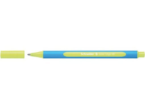 Balpen Schneider Slider Edge XB geel doos 10 stuks