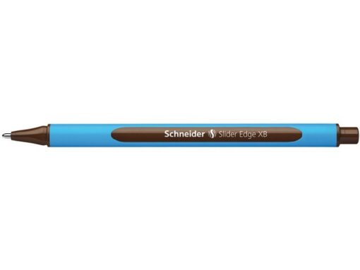 Balpen Schneider Slider Edge XB bruin doos 10 stuks