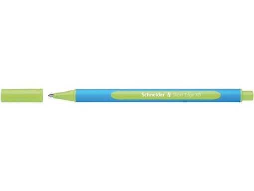 Balpen Schneider Slider Edge XB lichtgroen doos 10 stuks