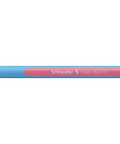 ook in combinatie met een tekstmarker. Slijtvaste roestvrijstalen punt. Schrijflengte ca 1.300 meter. Balpen Slider Edge wordt CO2 neutraal geproduceerd.