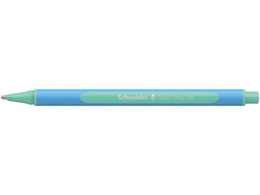 Balpen Schneider Slider Edge XB Pastel Mint doos 10 stuks