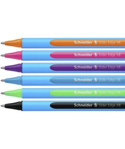 ook in combinatie met een tekstmarker. Uitvoering in Extra Breed (XB). Etui a 6 stuks assorti. Schrijflengte ca 1.500 meter.