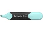 Tekstmarker Schneider Job pastel kleur turquoise