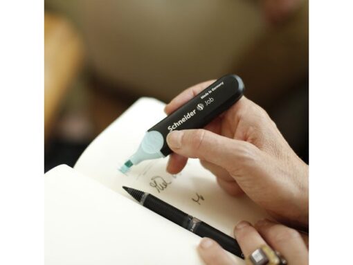 Tekstmarker Schneider Job pastel kleur turquoise
