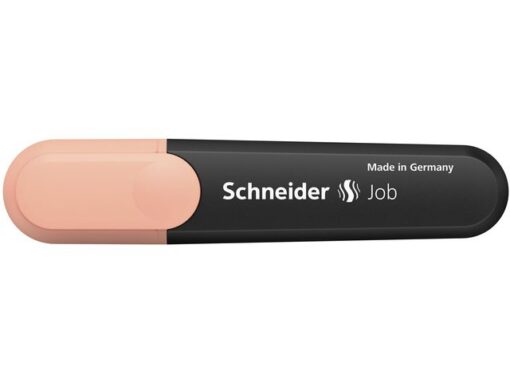 Tekstmarker Schneider Job pastel kleur perzik