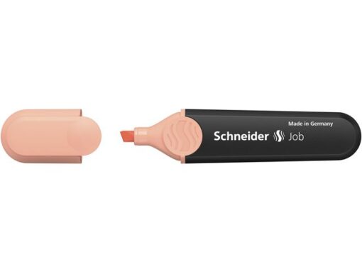 Tekstmarker Schneider Job pastel kleur perzik