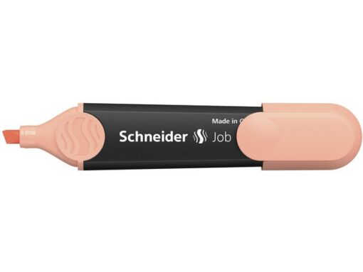 Tekstmarker Schneider Job pastel kleur perzik