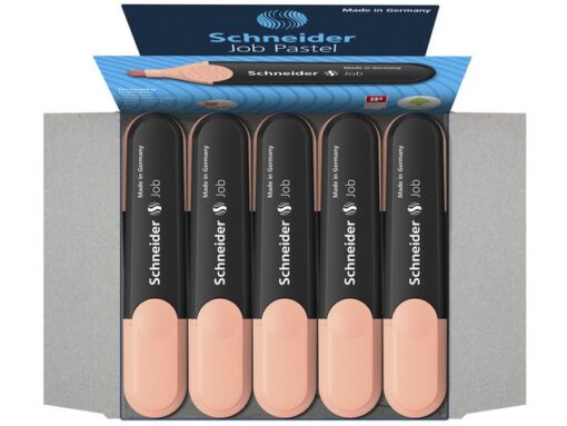 Tekstmarker Schneider Job pastel kleur perzik