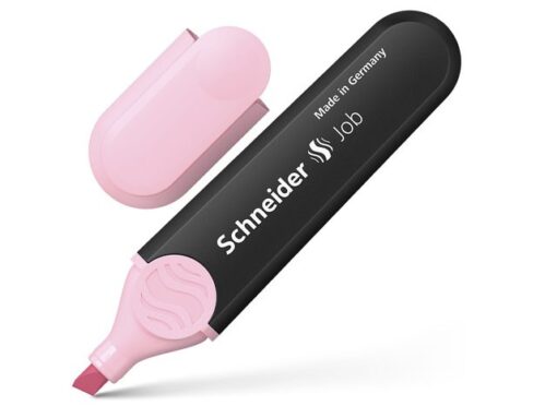 Tekstmarker Schneider Job pastel kleur roze