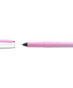 Rollerball met een reservepatroon die in de schacht ondergebracht. De vulpenroller of inktschrijver is uitgevoerd met een rollerballpunt. De edelstalen punt garandeert de beste slijtvastheid en is geschikt voor links- en rechtshandigen. Schrijfkleur: Koningsblauw - uitwisbaar. Houderkleur: Pastel fade
