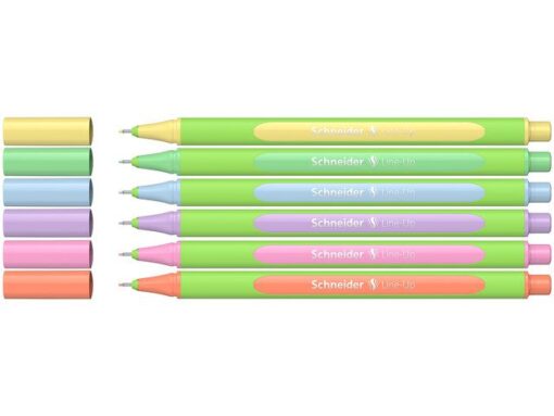 Fineliner Schneider Line-Up Pastel 0,4mm 5+1 gratis assorti