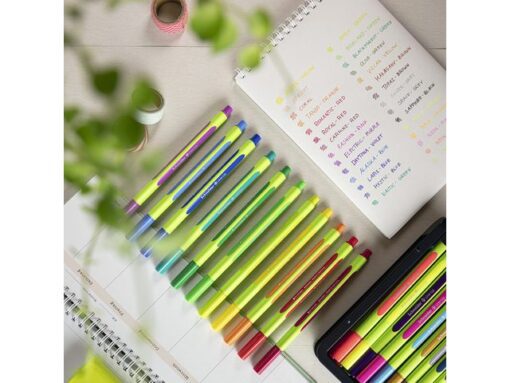 Fineliner Schneider Line-Up 0,4mm assorti 32 stuks incl. 2x gratis Line-Up touch