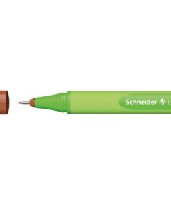 4mm heeft een robuuste schrijfpunt in metalen omhulsel. Hierdoor is deze pen geschikt voor het gebruik van linialen en sjablonen. De cap-off inkt is op waterbasis en droogt niet uit