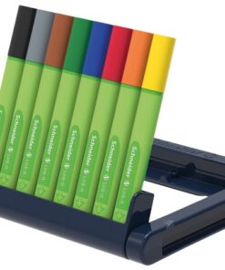 4mm heeft een robuuste schrijfpunt in metalen omhulsel. Hierdoor is deze pen geschikt voor het gebruik van linialen en sjablonen. De cap-off inkt is op waterbasis en droogt niet uit