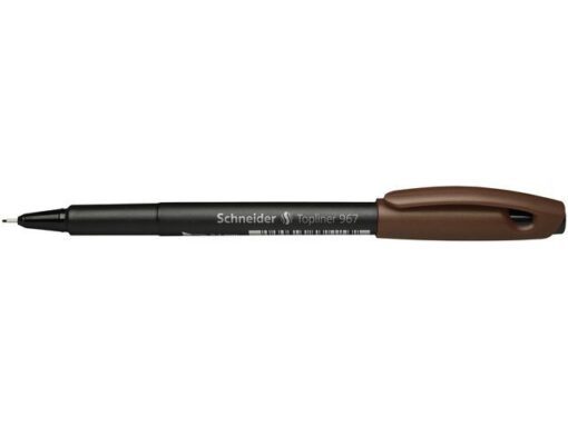 Fineliner Schneider Topliner 967 0,4mm bruin
