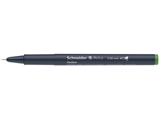 Fineliner Schneider Pictus 0,05 groen