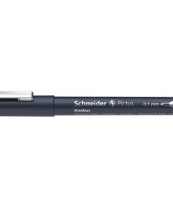1 mm heeft een robuuste schrijfpunt in metalen omhulsel. De gepigmenteerde inkt is op waterbasis en watervast volgens ISO 14145-2 en heeft een zeer goede lichtechtheid. De Pictus is verkrijgbaar in 8 verschillende schrijfbreedtes en 4 kleuren en de schrijfkleur en schrijfbreedte worden weergegeven op zowel de houder als de dop. De fineliner is geschikt voor gebruik met linialen en sjablonen en ideaal voor tekenen