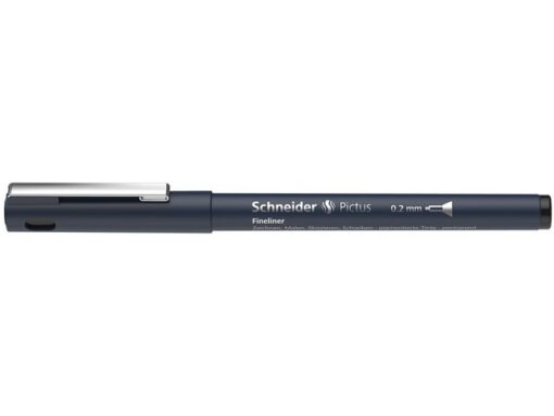 Fineliner Schneider Pictus 0,2 zwart