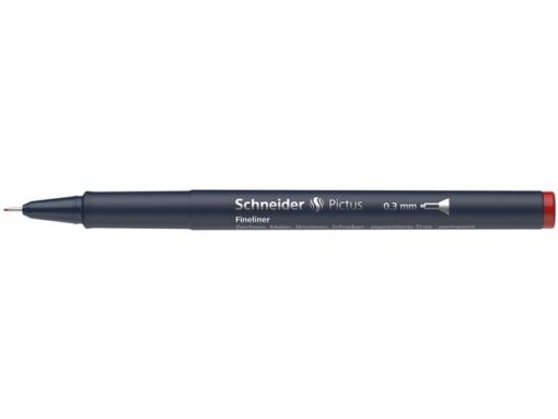 Fineliner Schneider Pictus 0,3 rood