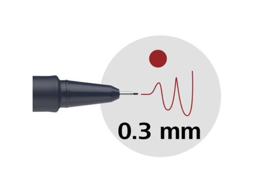 Fineliner Schneider Pictus 0,3 rood