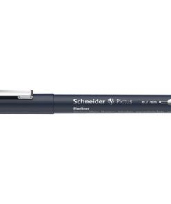 3 mm heeft een robuuste schrijfpunt in metalen omhulsel. De gepigmenteerde inkt is op waterbasis en watervast volgens ISO 14145-2 en heeft een zeer goede lichtechtheid. De Pictus is verkrijgbaar in 8 verschillende schrijfbreedtes en 4 kleuren en de schrijfkleur en schrijfbreedte worden weergegeven op zowel de houder als de dop. De fineliner is geschikt voor gebruik met linialen en sjablonen en ideaal voor tekenen