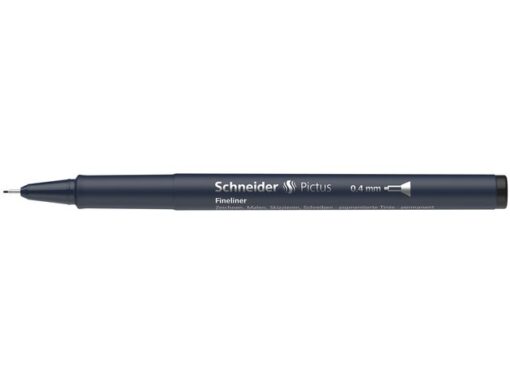 Fineliner Schneider Pictus 0,4 zwart