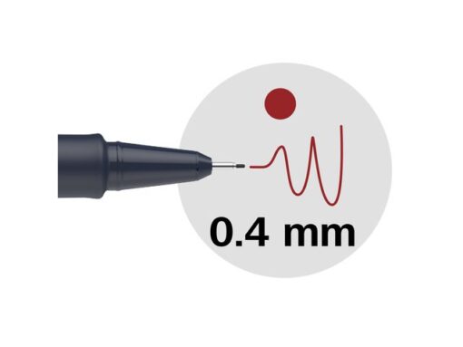 Fineliner Schneider Pictus 0,4 rood