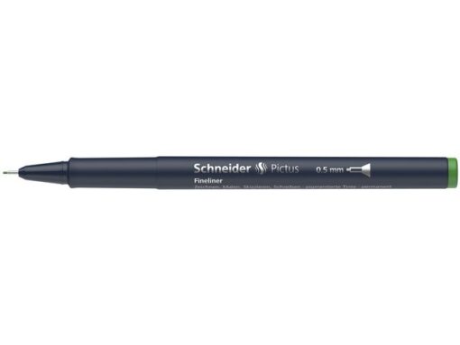 Fineliner Schneider Pictus 0,5 groen