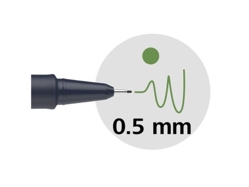 Fineliner Schneider Pictus 0,5 groen