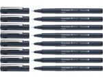 Fineliner Schneider Pictus Etui 8 stuks