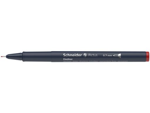 Fineliner Schneider Pictus 0,7 rood
