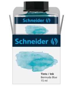 het potje is hersluitbaar door de draaidop. De inkt is verkrijgbaar in 8 verschillende pastelkleuren. Geschikt voor het navullen van pennen met de "piston technologie" / "piston convertor" Inhoud inktpot: 15ml. Kleur: Bermuda blauw.