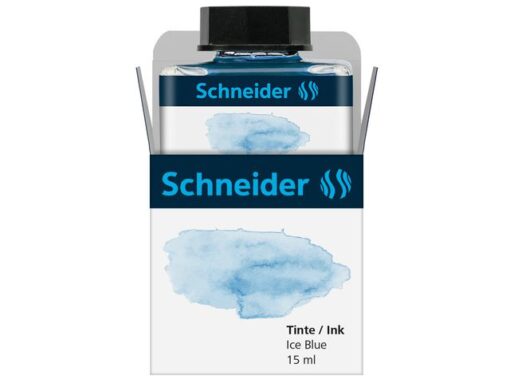 Inktpotje Schneider 15ml pastel IJsblauw voor