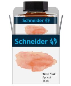 het potje is hersluitbaar door de draaidop. De inkt is verkrijgbaar in 8 verschillende pastelkleuren. Geschikt voor het navullen van pennen met de "piston technologie" / "piston convertor" Inhoud inktpot: 15ml. Kleur: Abrikoos.