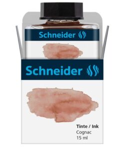 het potje is hersluitbaar door de draaidop. De inkt is verkrijgbaar in 8 verschillende pastelkleuren. Geschikt voor het navullen van pennen met de "piston technologie" / "piston convertor" Inhoud inktpot: 15ml. Kleur: Cognac.
