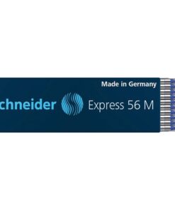 Voor meerkleuren balpen. Schrijft gegarandeerd vlekvrij en documentecht. Slijtvaste edelstalen punt. ISO 12757-2 D. Schrijfkleur blauw.