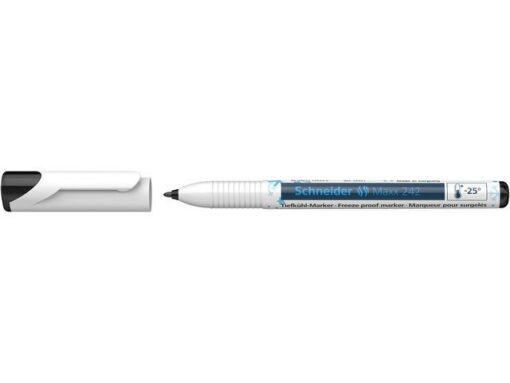 Diepvries marker Schneider Maxx 242 op blister zwart